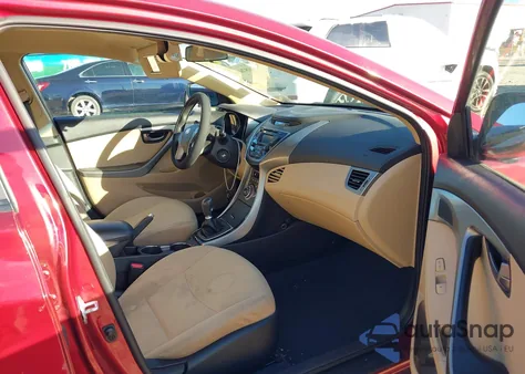 2013 Hyundai Elantra Gls из США, поврежденный, VIN 5NPDH4AE1DH416272